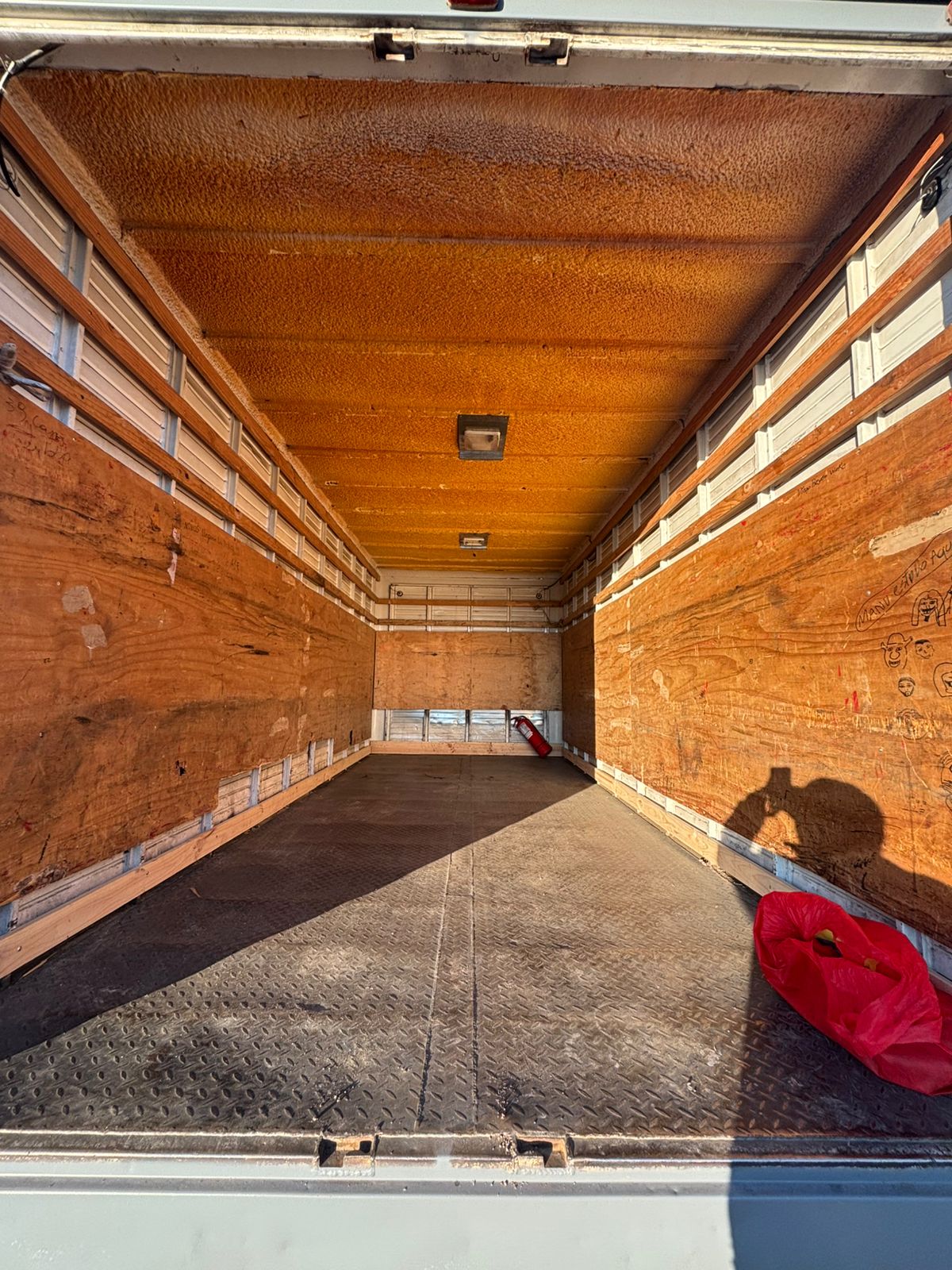 Interior del Camión